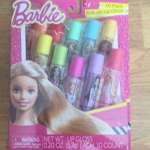 Barbie 10 Pack Roll-on Lip Gloss!
